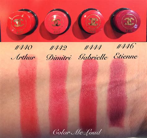 chanel rouge coco lipstick swatches.